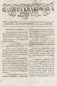 Gazeta Krakowska. 1825, nr 86