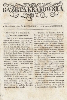 Gazeta Krakowska. 1825, nr 87