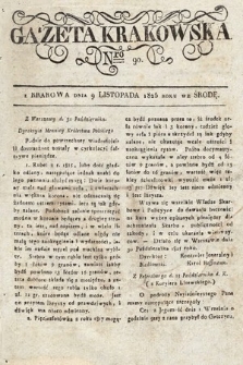 Gazeta Krakowska. 1825, nr 90