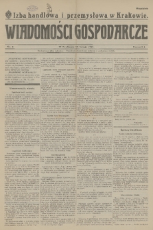 Wiadomości Gospodarcze. R. 1, 1916, nr 5