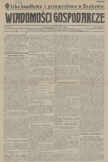 Wiadomości Gospodarcze. R. 1, 1916, nr 15