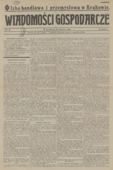 Wiadomości Gospodarcze. R. 1, 1916, nr 21