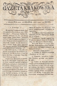 Gazeta Krakowska. 1825, nr 100