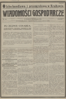 Wiadomości Gospodarcze. R. 1, 1916, nr 44