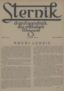 Sternik : dwutygodnik dla młodych. 1930, nr 9