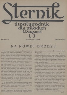 Sternik : dwutygodnik dla młodych. 1930, nr 11
