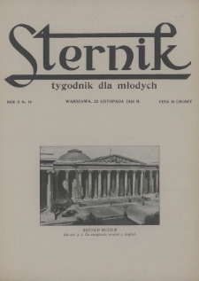 Sternik : dwutygodnik dla młodych. 1930, nr 18