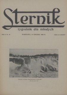 Sternik : dwutygodnik dla młodych. 1930, nr 21