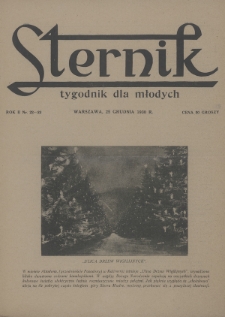 Sternik : dwutygodnik dla młodych. 1930, nr 22-23