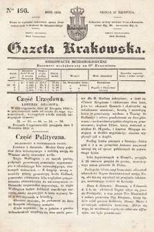 Gazeta Krakowska. 1834, nr 196