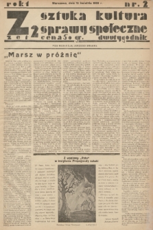 Zet : sztuka, kultura, sprawy społeczne. R. 1, 1932, nr 2