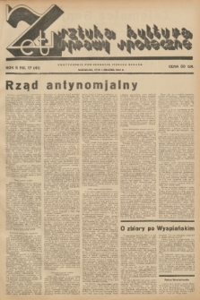 Zet : sztuka, kultura, sprawy społeczne. R. 2, 1933, nr 17