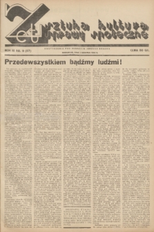 Zet : sztuka, kultura, sprawy społeczne. R. 3, 1934, nr 9