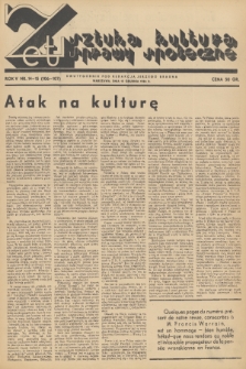 Zet : sztuka, kultura, sprawy społeczne. R. 5, 1936, nr 14-15