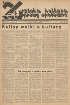 Zet : sztuka, kultura, sprawy społeczne. R. 6, 1937, nr 3-4
