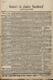 Gazeta Narodowa. 1900, nr 7