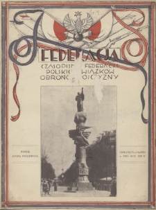 Federacja : czasopismo Federacji Polskich Związków Obrońców Ojczyzny. 1929, nr 1