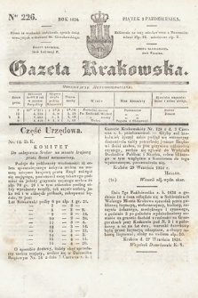 Gazeta Krakowska. 1834, nr 226