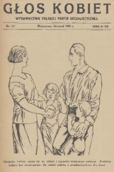 Głos Kobiet : wydawnictwo Polskiej Partji Socjalistycznej. 1928, nr 11