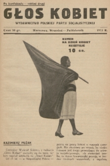 Głos Kobiet : wydawnictwo Polskiej Partji Socjalistycznej. 1935, nr 5