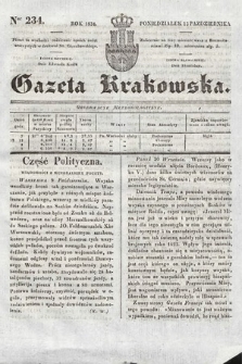 Gazeta Krakowska. 1834, nr 234