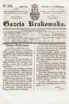 Gazeta Krakowska. 1834, nr 235
