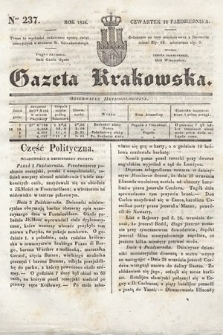 Gazeta Krakowska. 1834, nr 237