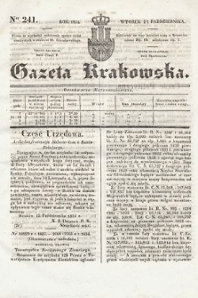 Gazeta Krakowska. 1834, nr 241