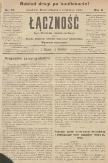 Łączność : organ Stronnictwa Katolicko-Narodowego oraz Związku Krajowego Katolicko-Robotniczych Stowarzyszeń. R. 2, 1900, nr 59