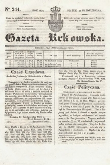 Gazeta Krakowska. 1834, nr 244