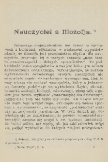 Nowe Tory : miesięcznik pedagogiczny. R. 3, 1908, z. 10
