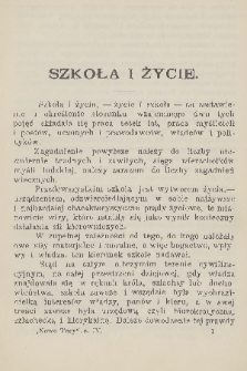 Nowe Tory : miesięcznik pedagogiczny. R. 4, 1909, z. 4