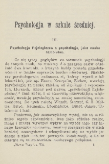 Nowe Tory : miesięcznik pedagogiczny. R. 5, 1910, z. 7