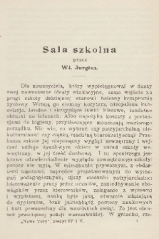 Nowe Tory : miesięcznik pedagogiczny. R. 8, 1913, z. 4 i 5