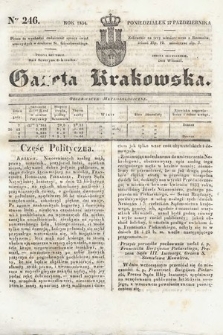 Gazeta Krakowska. 1834, nr 246
