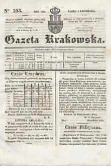 Gazeta Krakowska. 1834, nr 253
