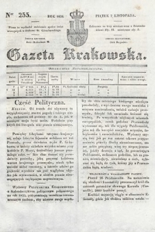 Gazeta Krakowska. 1834, nr 255