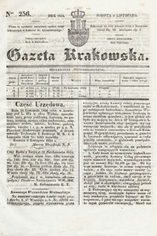 Gazeta Krakowska. 1834, nr 256