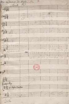 V. Heft zur Gelegenheits-Cantate [...]. 3. Chor mit Solostimmen u[nd] oblig. Clavier [...]