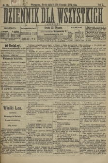 Dziennik dla Wszystkich i Anonsowy. R. 7, 1889, nr 19