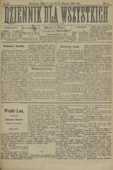 Dziennik dla Wszystkich i Anonsowy. R. 7, 1889, nr 26