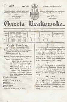 Gazeta Krakowska. 1834, nr 268
