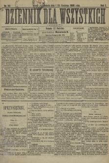 Dziennik dla Wszystkich i Anonsowy. R. 7, 1889, nr 86