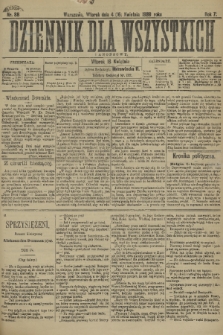 Dziennik dla Wszystkich i Anonsowy. R. 7, 1889, nr 88