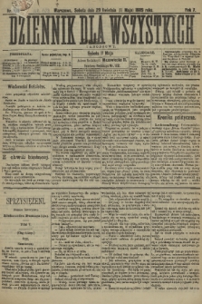 Dziennik dla Wszystkich i Anonsowy. R. 7, 1889, nr 108