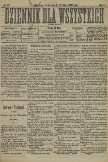 Dziennik dla Wszystkich i Anonsowy. R. 7, 1889, nr 117