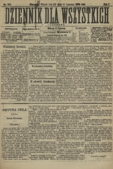 Dziennik dla Wszystkich i Anonsowy. R. 7, 1889, nr 127