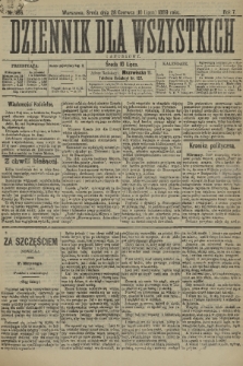 Dziennik dla Wszystkich i Anonsowy. R. 7, 1889, nr 155
