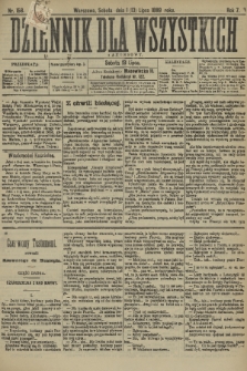 Dziennik dla Wszystkich i Anonsowy. R. 7, 1889, nr 158