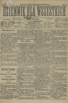 Dziennik dla Wszystkich i Anonsowy. R. 7, 1889, nr 162